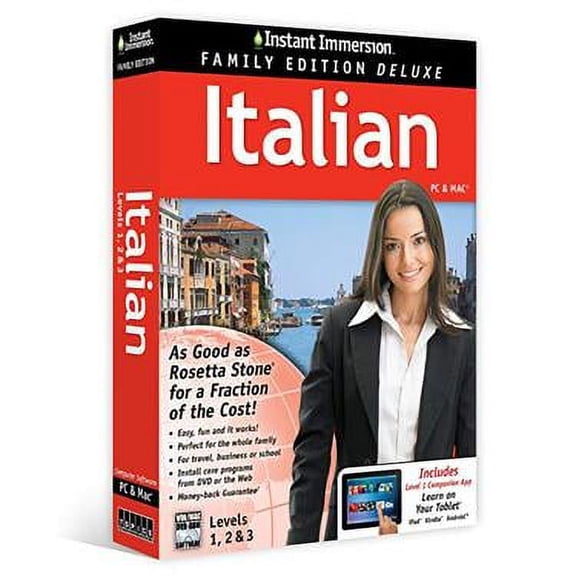 Miscellaneous - Instant Immersion Family Edition Italian 1-3 BIL