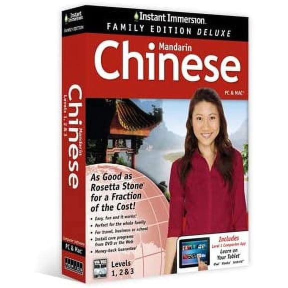 Instant Immersion Mandarin Chinese Level 1-3 Family BIL