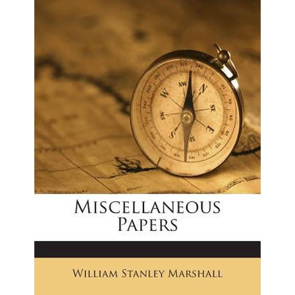 Miscellaneous Papers Paperback