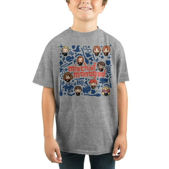 Mischief Managed Youth Short Sleeve Shirt-Small