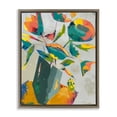 thumbnail image 1 of Mischief & Merrymaking Abstraction Brown Framed Floater Canvas Wall Art, design by Dianna Fritzler, 1 of 10