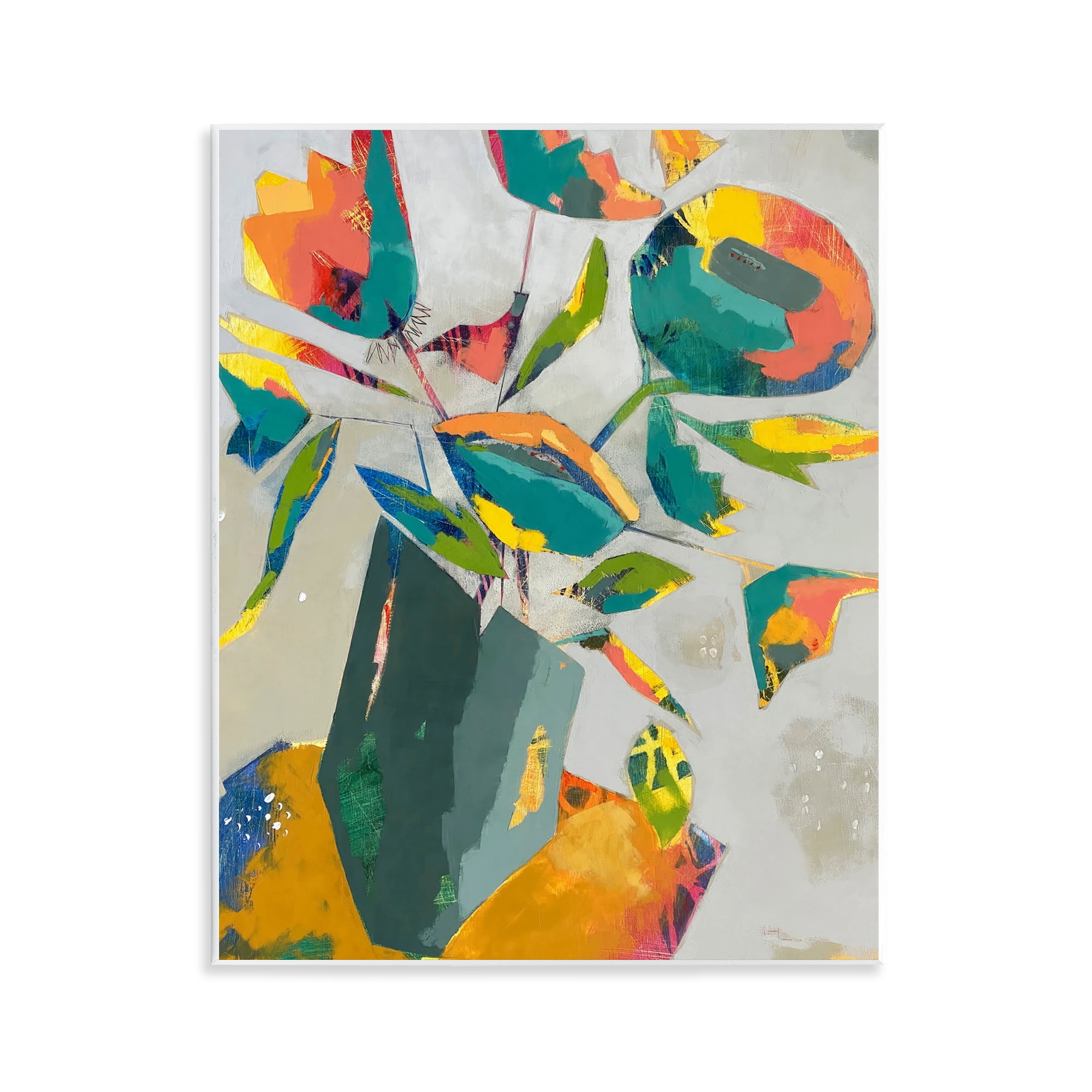 Mischief & Merrymaking Abstraction Wall Plaque Art, design by Dianna Fritzler