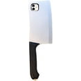 thumbnail image 1 of Mischievous Kitchen Knife Shaped Soft Silicone Phone Case for Xiaomi Mi Redmi Note 10 S 4G 5G Pro Max, Creative Spoof Back Cover, Shockproof TPU Protective Shell(White,Note 10 5G), 1 of 6