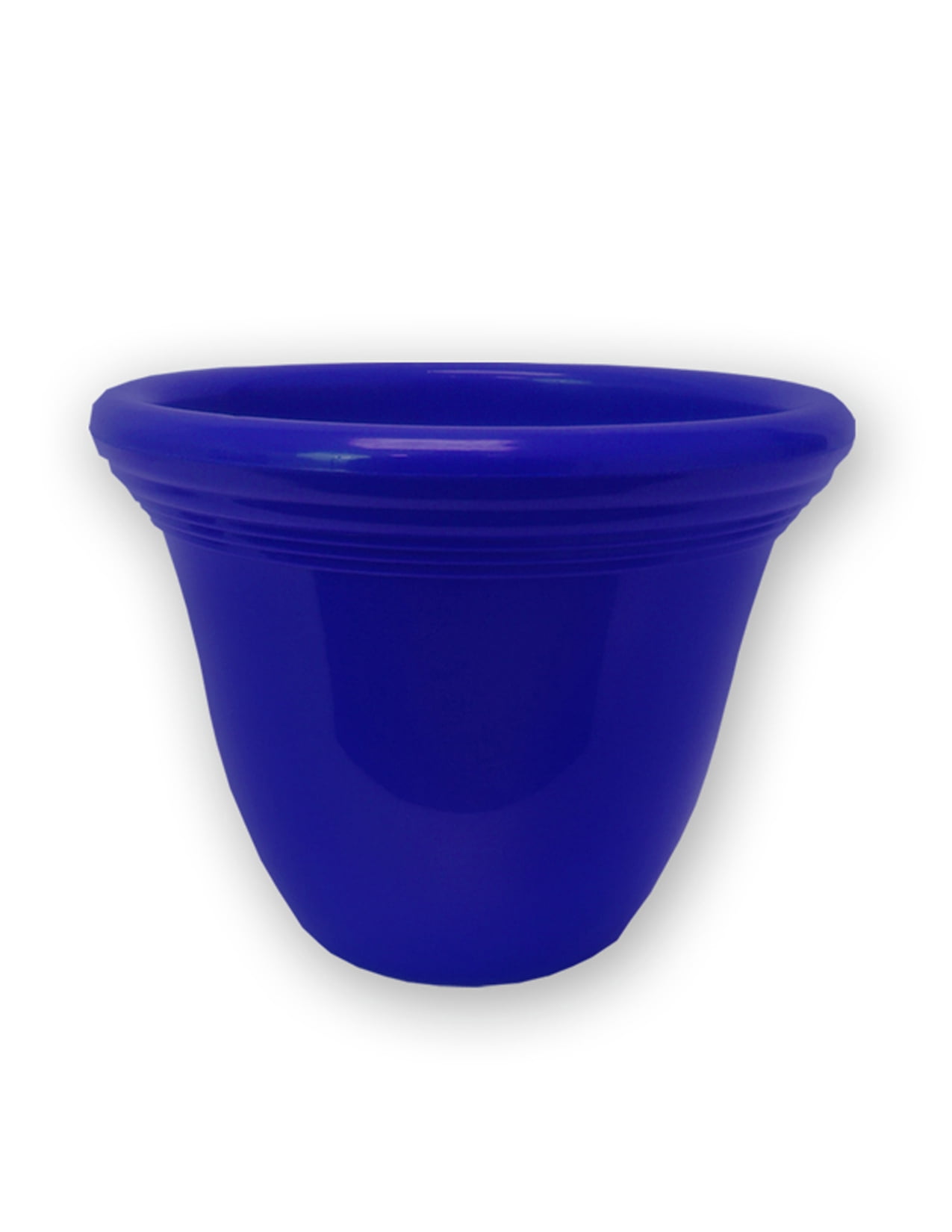 Misco Home Garden 12in High Gloss Planter Sapphire