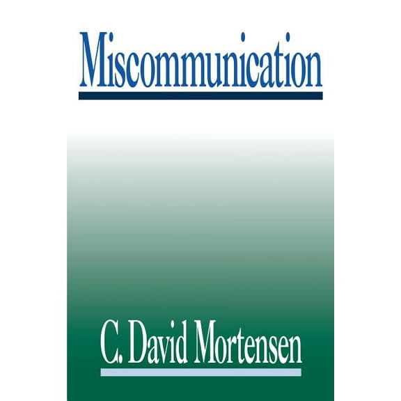 Miscommunication, (Paperback)