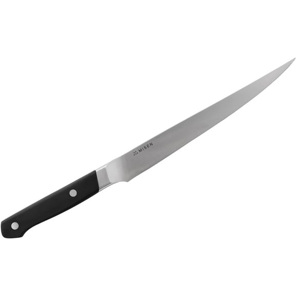 Misen 7.5" Stainless Steel Fillet Knife – Flexible Blade for Precision Fish Filleting & Meat Trimming - High-Carbon Steel for Long-Lasting Sharpness – Ergonomic Handle for Control – Black