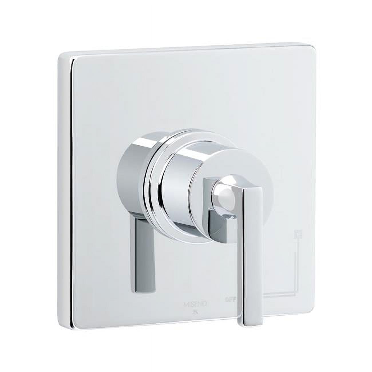 Elysa Polished Chrome Single Handle Wall-Mounted Faucet Trim