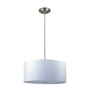 Miseno FLPL1003BN 20 in. 3-Light Medium E-26 Pendant, Brushed Nickel