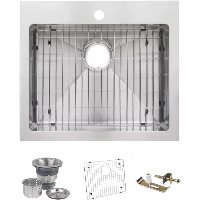 Miseno MNO2421SRTM Miseno MSS2421SRTM 24" TopMount/Undermount Single