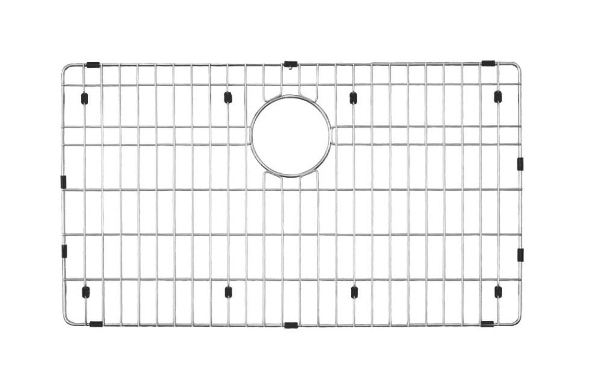 Miseno MNOGR3018SR Fitted Basin Rack for Kitchen Sink, Stainless Steel