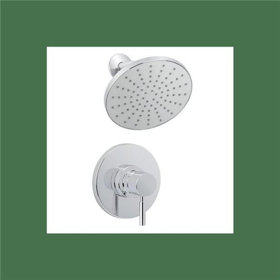 Miseno MS-550425-S-CP Mia Shower Trim with Single Function Rain Showerhead, Polished Chrome