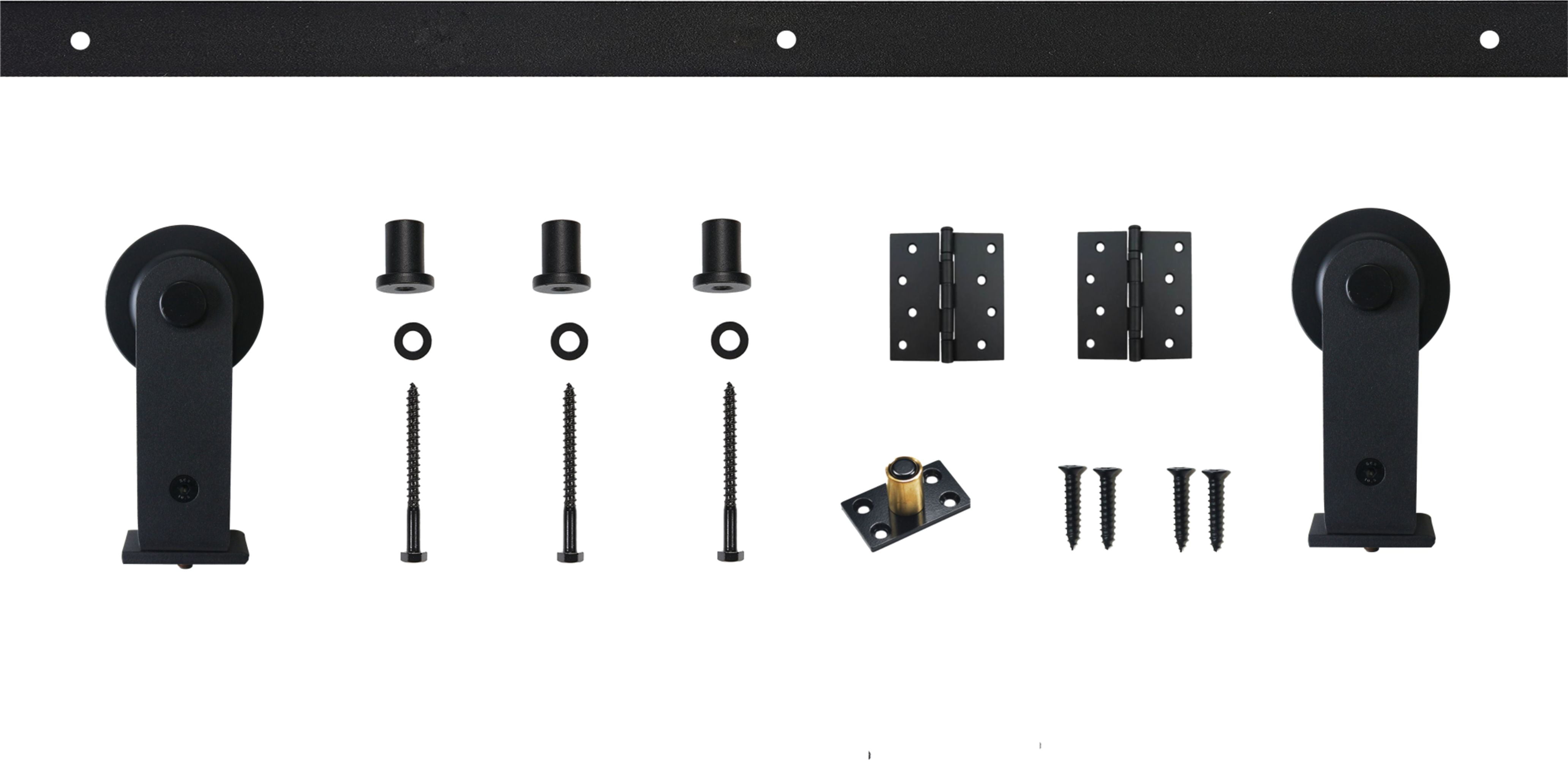 Miseno Mbd0007x39 36" BiFold Barn Door Hardware Kit Black