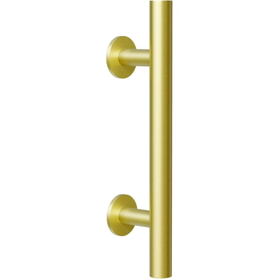 Miseno Mbd5831 7" Long Center To Center Barn Door Rod Pull Handle - Brass