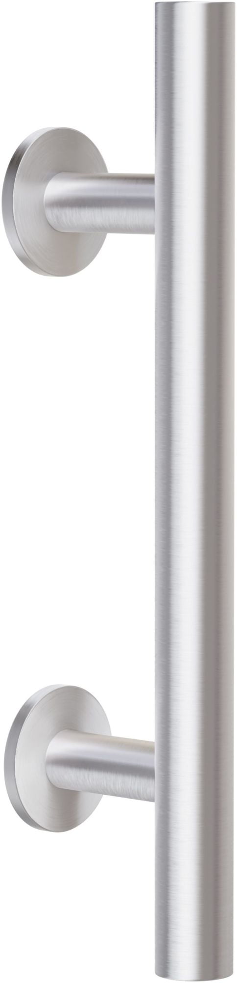Satin Nickel Steel 12" Modern Barn Door Handle