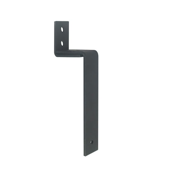 Miseno Mbdh1295 Barn Door Bypass Bracket For Large Wheels - Black