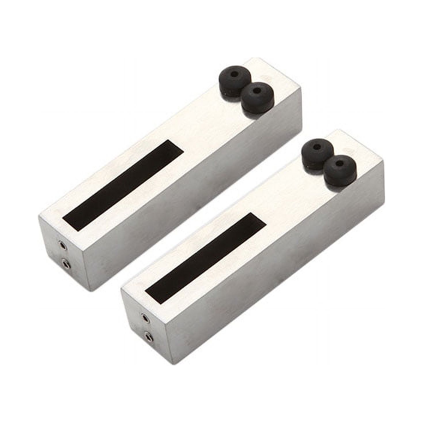 Miseno Mbdh1695 Tall Barn Door Flat Rail Stop - Stainless Steel