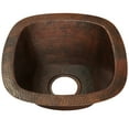 thumbnail image 1 of Miseno MC-NA300 Square 15" Copper Drop-In or Undermount Bar Sink; Antique Copper, 1 of 4