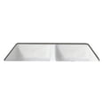 thumbnail image 1 of Miseno Mci44-0Um 43" Cast Iron Double Basin Kitchen Sink For Undermount Installations -, 1 of 1