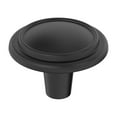 thumbnail image 1 of Amerock Everyday Basics Hatfield Round Cabinet Knob 1-1/4 in. D 7/8 in. Matte 1 pk, 1 of 4