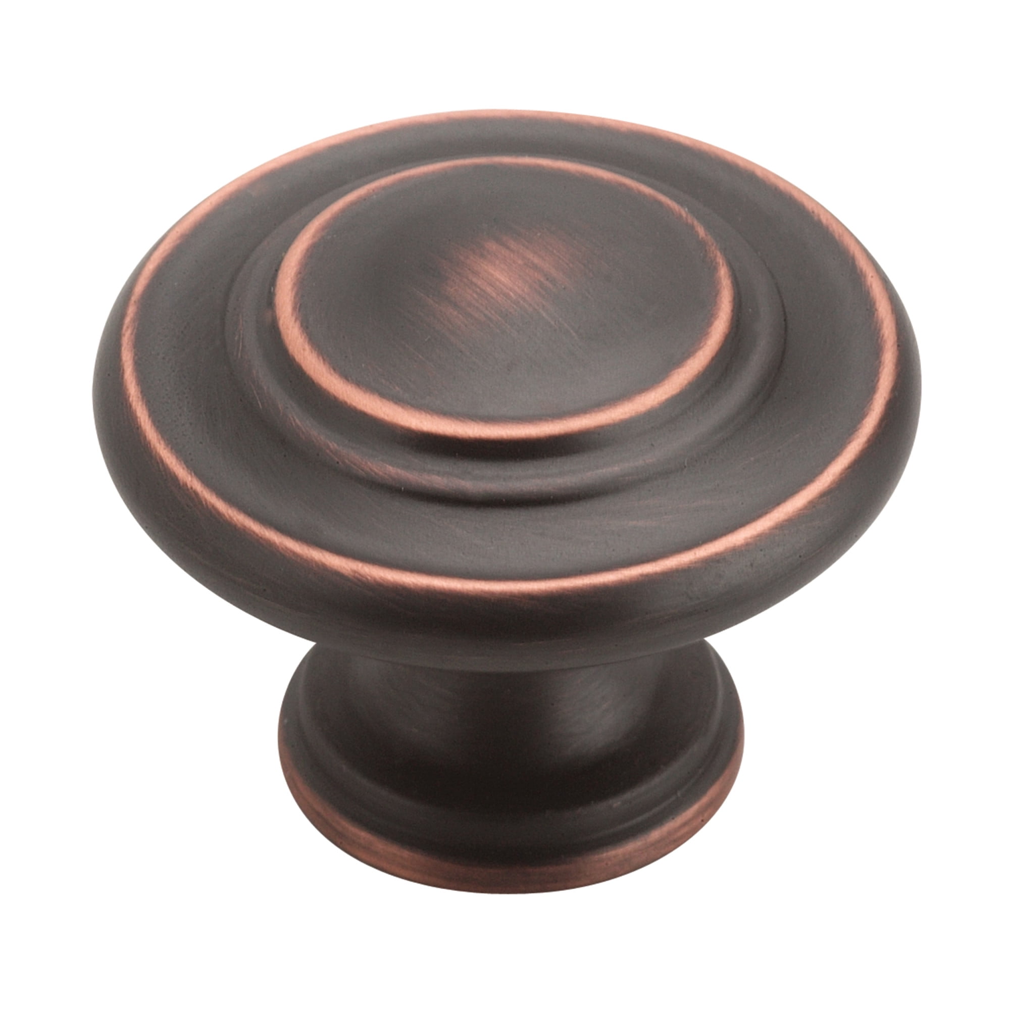 Amerock Inspirations Oil Rubbed Bronze 3 Ring Knob 1 3/8"