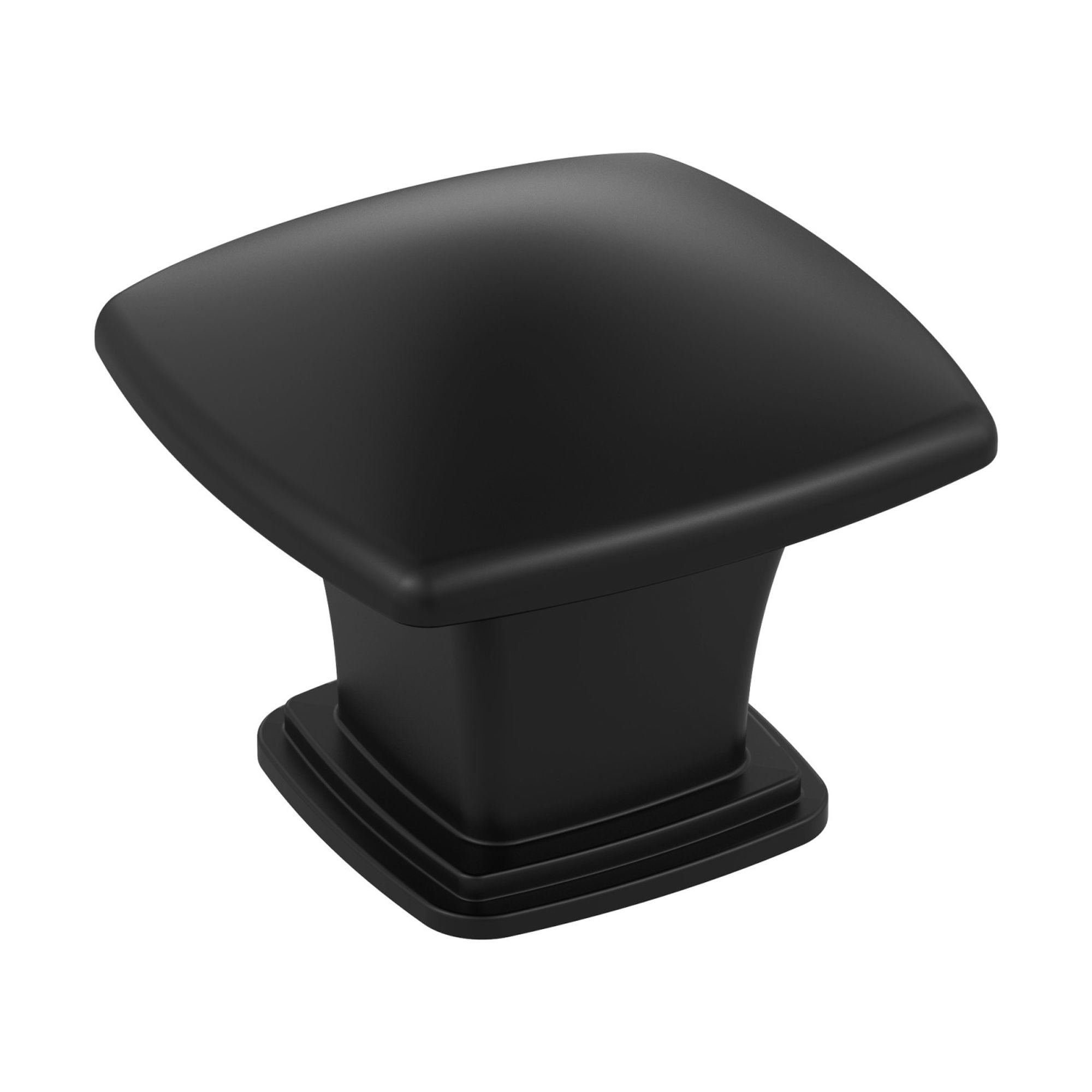 Miseno Mcktk2119 Lindo 1-3/16" Square Cabinet Knob - Black