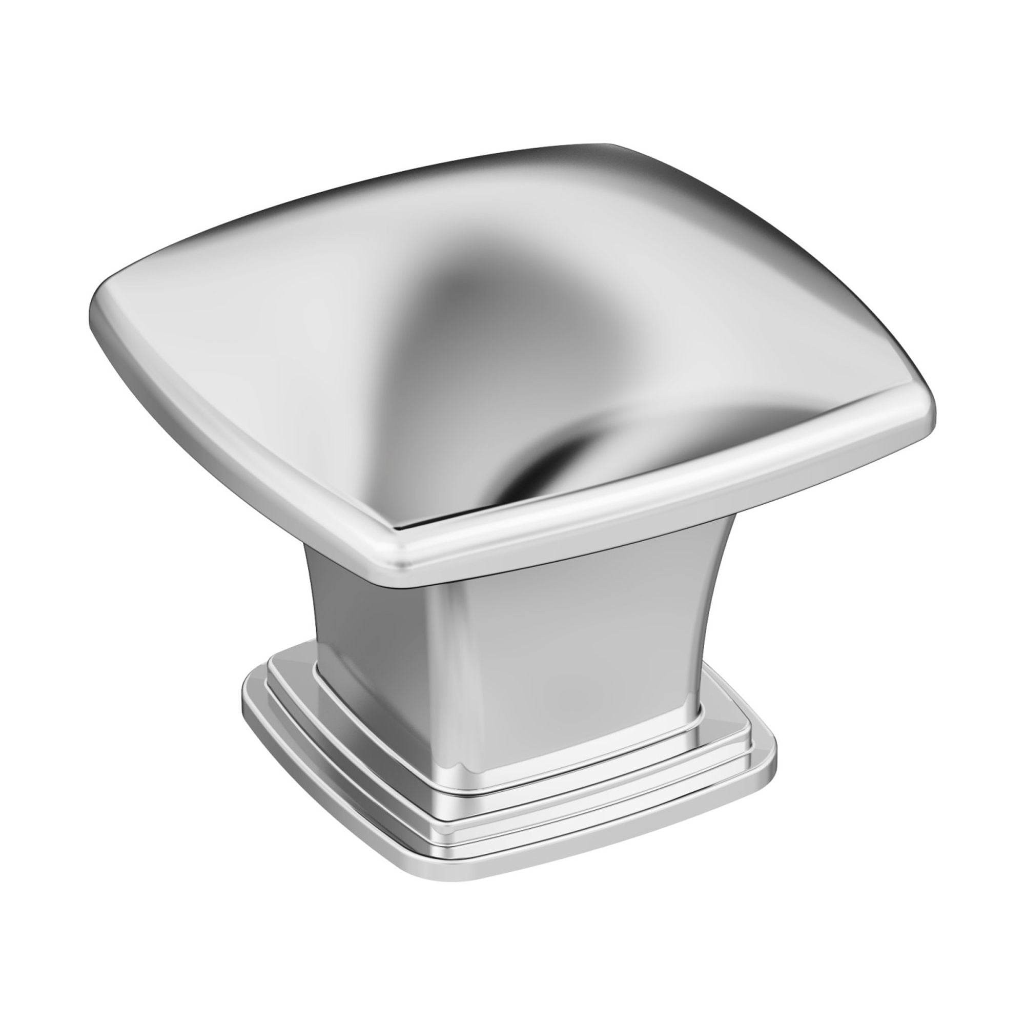Miseno Mcktk2119 Lindo 1-3/16" Square Cabinet Knob - Chrome