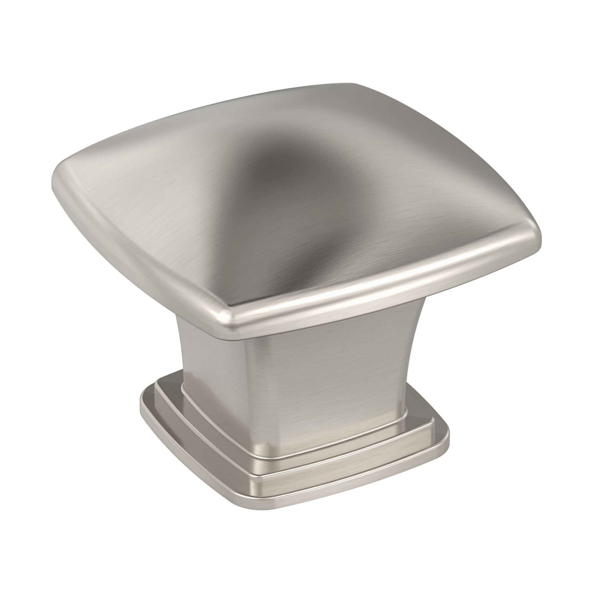 Miseno Mcktk2119 Lindo 1-3/16" Square Cabinet Knob - Nickel