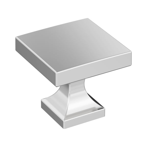 Miseno Mcktrk3106 Vallombrosa 1-1/16" Square Cabinet Knob - Chrome