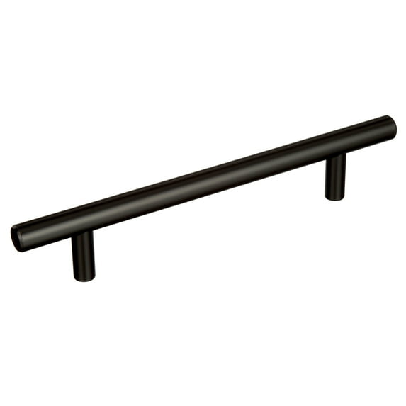 Amerock Bar Pulls 5-1/16 inch (128mm) Center-to-Center Black Bronze Cabinet Pull