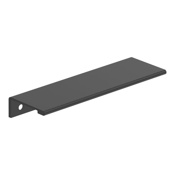 Miseno Mcpep1419 Mulberry 4-3/16" Center To Center Finger Cabinet Pull - Black