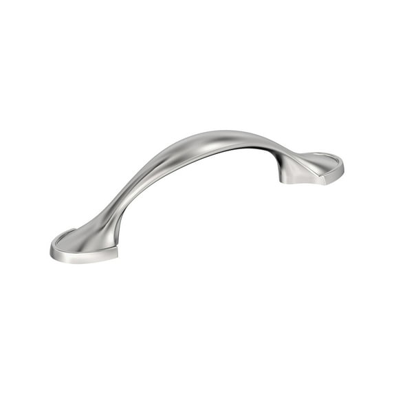 Amerock Everyday Basics Fairfield Cabinet Pull 3 in. Polished Chrome Silver 1 pk