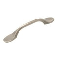 thumbnail image 1 of Amerock Ravino 3 in (76 mm) Center-to-Center Satin Nickel Cabinet Pull, 1 of 4