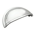 thumbnail image 1 of Miseno Mcup1300 Shasta 3" Center To Center Cup Cabinet Pull - Chrome, 1 of 4