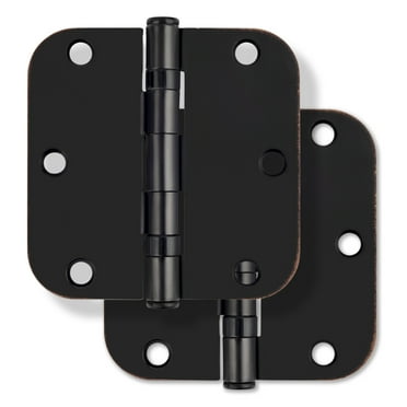 Miseno Mdh3532 3-1/2 X 3-1/2 Ball Bearing 5/8" Radius Corner Door Hinge - Bronze