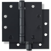 Miseno Mdh4582 4-1/2 X 4-1/2 Ball Bearing Square Corner Door Hinge - Black