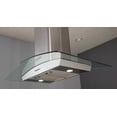 thumbnail image 1 of Miseno MH00436G 750 CFM 36" Island Range Hood;Stainless Steel / Glass, 1 of 6