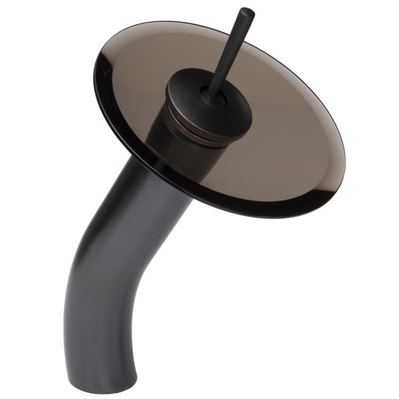 Miseno ML100-ORBT 1.8 GPM Single Hole Waterfall Disc Vessel Bathroom Faucet - Bronze
