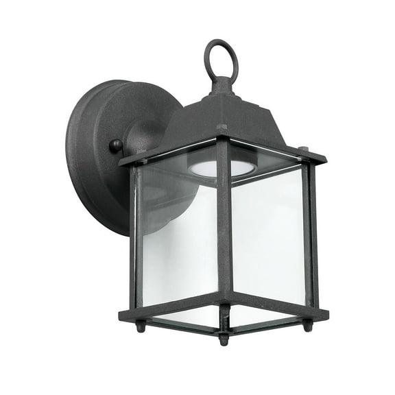 Miseno Ml14293 8" Tall Led Outdoor Wall Sconce - Black