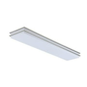 Miseno FLCLSAT48LEDBN 4 ft. Linear Saturn LED Ceiling Fixture - Brushed Nickel