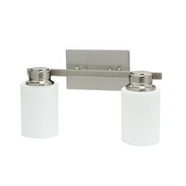 Miseno Ml7758 2 Light 15" Wide Vanity Light - Nickel