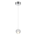 thumbnail image 1 of Miseno FL96025 3.75 in. 6.5W 1-Light Integrated LED Pendant - Polished Chrome, 1 of 4