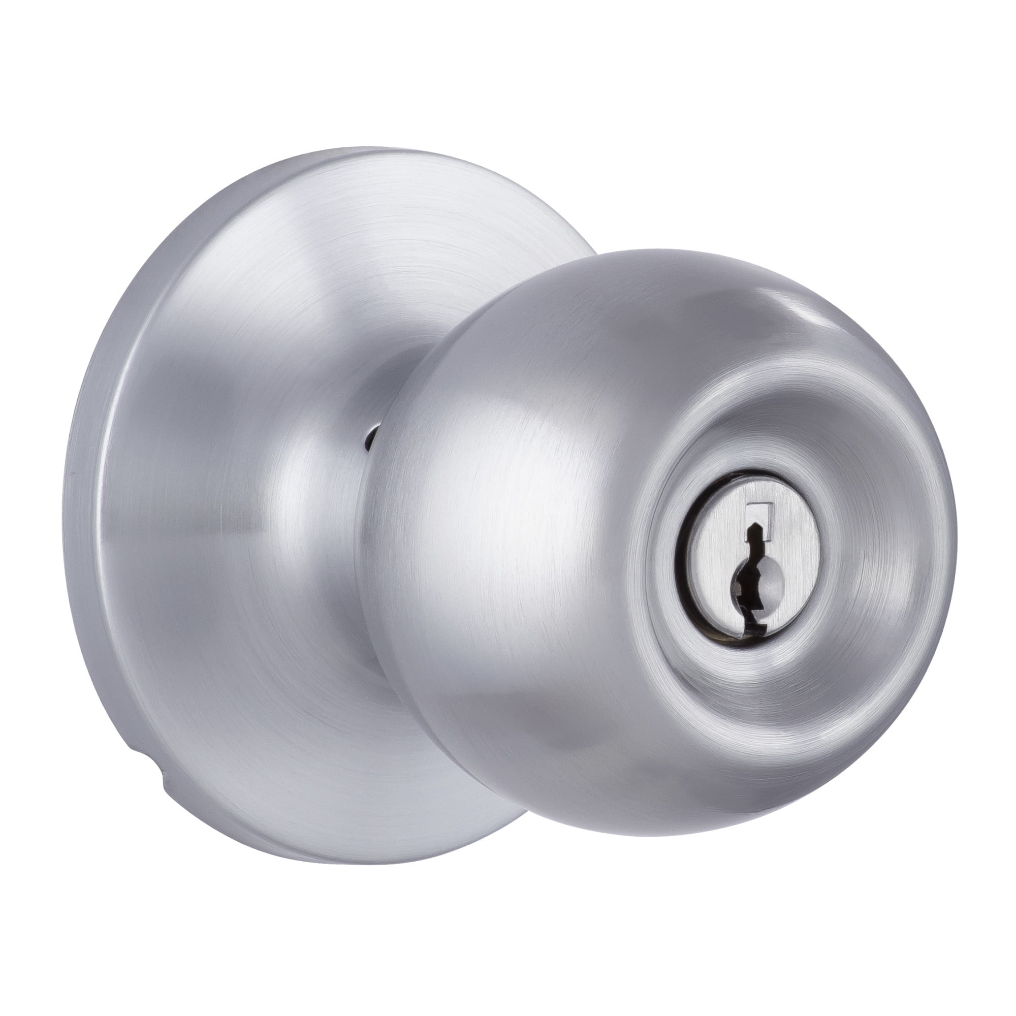Miseno MLK1020SC Urbanna Ball Single Cylinder Keyed Entry Door Knob Set - Chrome