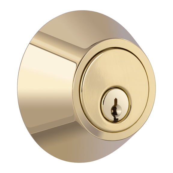 Miseno Mlk1218 Single Cylinder Keyed Entry Deadbolt - Brass