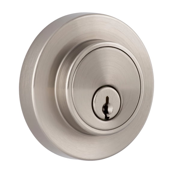 Open Box Miseno Mlk1238x Elkton Single Cylinder Keyed Entry Deadbolt - Nickel