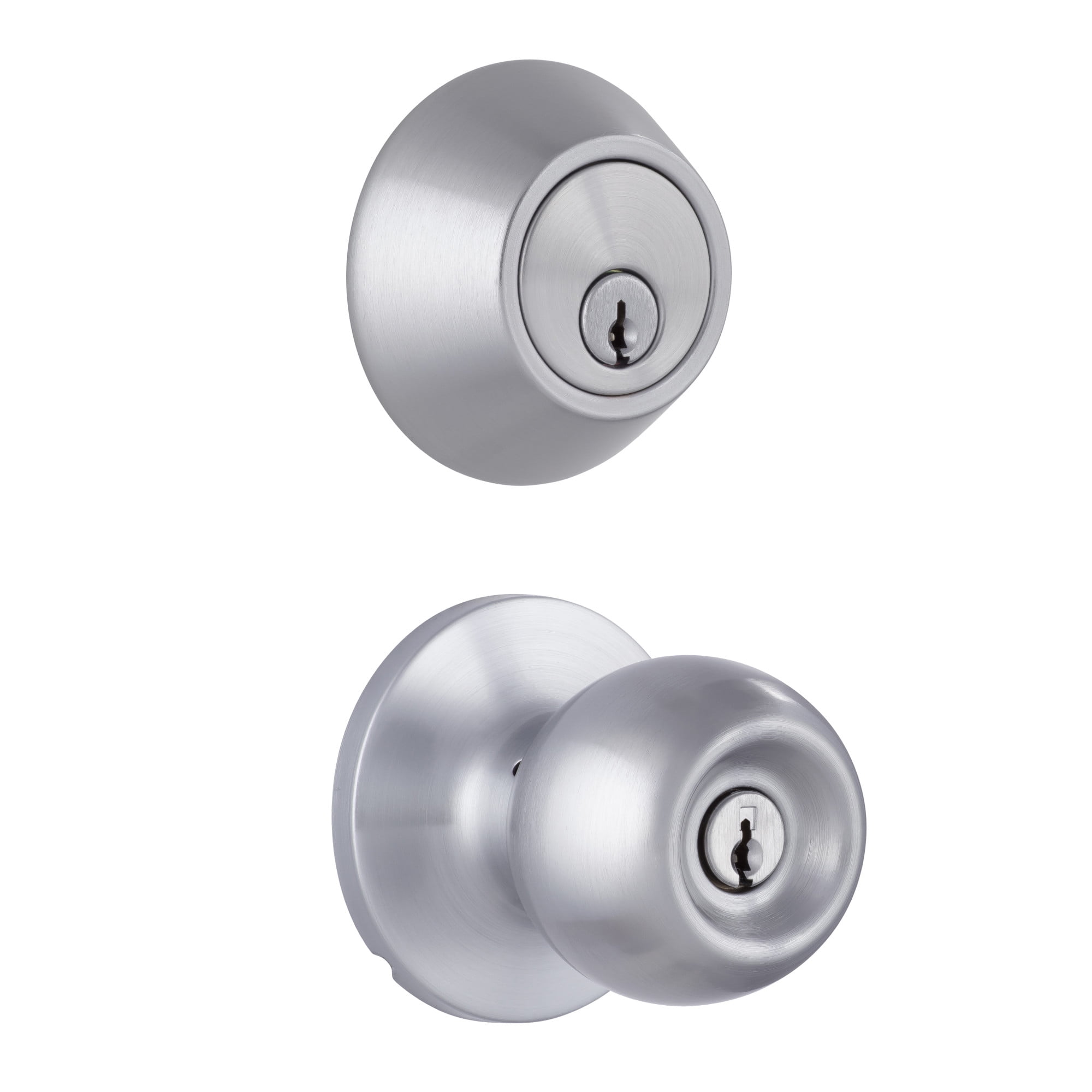 Miseno MLK2020SC Urbanna Ball Single Cylinder Keyed Entry Door Knob Set - Chrome