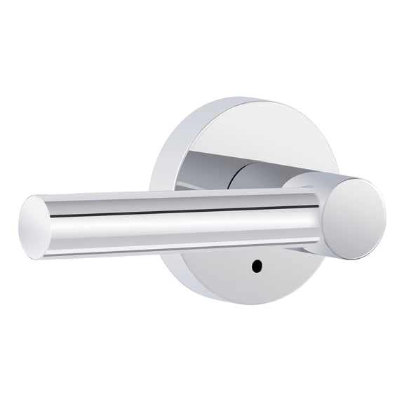 Miseno MLK3012XCP Elkton Round Rod Privacy Door Lever Set - Chrome