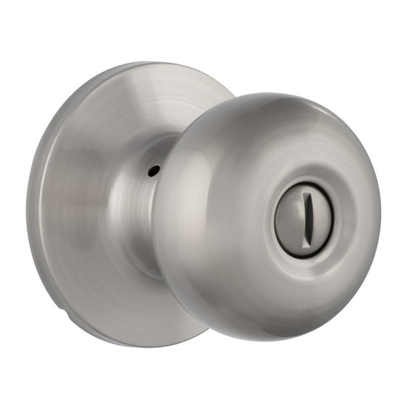 Miseno Mlk3030 Porter Flat Ball Privacy Door Knob Set - Nickel