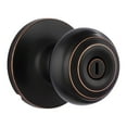 thumbnail image 1 of Miseno Mlk3050 Druid Ridged Ball Privacy Door Knob Set - Bronze, 1 of 7