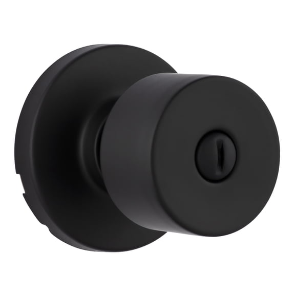 Miseno Mlk3080 Tuscora Shaker Privacy Door Knob Set - Black