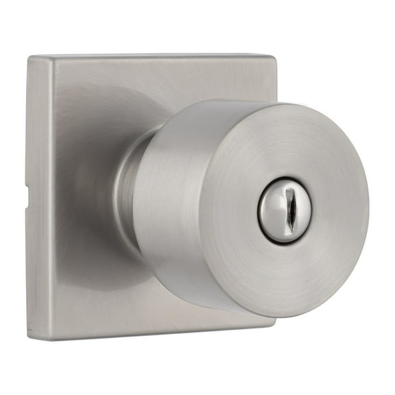 Miseno Mlk3090 Quattro Shaker Privacy Door Knob Set - Nickel